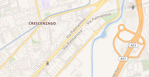 Map of the location