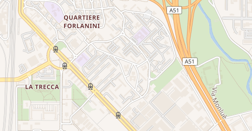 Map of the location